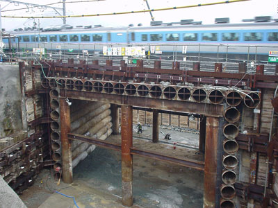 TH Pipe-roofing (under railways)